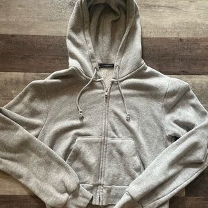 brandy crop hoodie